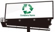 看板、矢印、ループ、リサイクル、エコ、クリーン、グリーン、環境